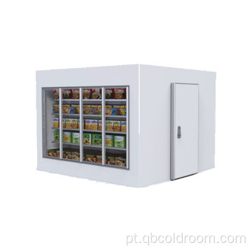 Sala de supermercado de freezer de exibição personalizada Sala Cold